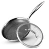 Bergner Hitech Triply Non-Stick 28 cm Frypan with Glass Lid