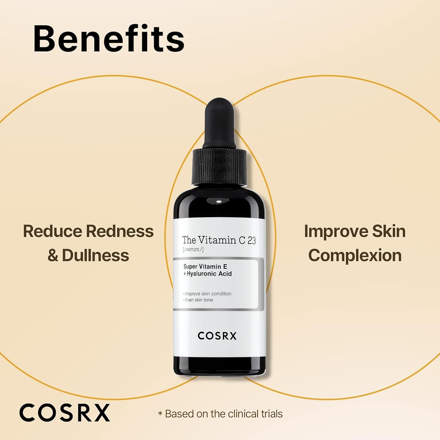 Cosrx Pure Vitamin C 23% Serum with Vitamin E & Hyaluronic Acid