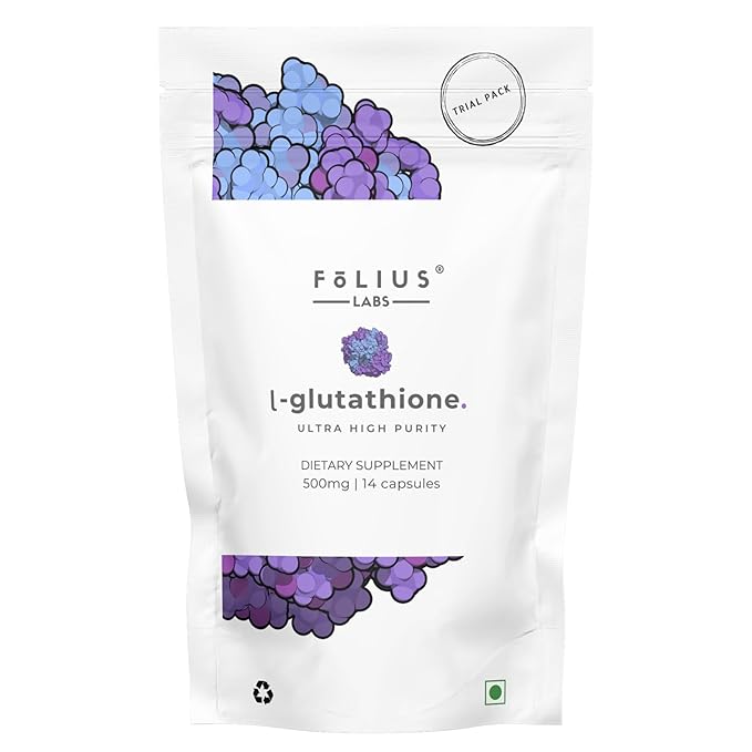 Folius Labs Ultra High Strength L-Glutathione Supplement (Trial Pack) - Swadesii Folius Labs Ultra High Strength L-Glutathione Supplement (Trial Pack) - Swadesii