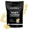 Nakpro Platinum Whey Protein Isolate Banana Flavour - 500 gms