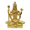 Gold Art India Silver Plated Lord Shiva Idol Bhole Baba Bholenath Hindu God Statue for Pooja