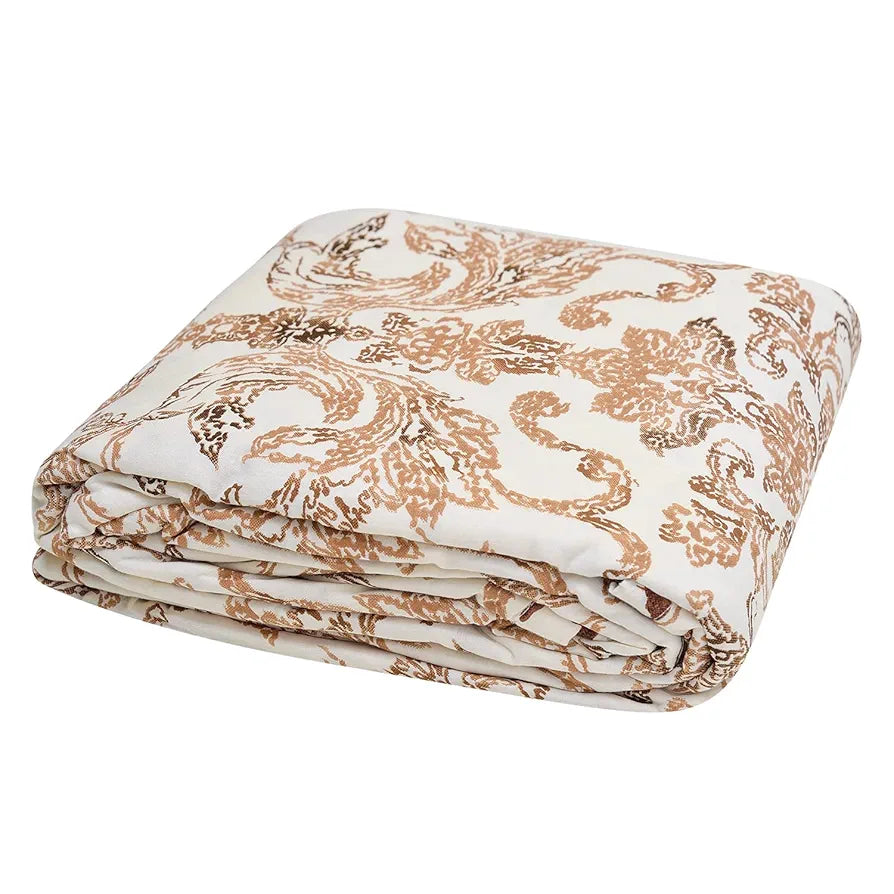 Trance Home Linen Pure 100% Cotton Reversible Dohar Toddler Size |AC Quilt for Babies | Infants - New Born Blanket | Soft Light-Weight Bed Blanket 0-4 Years Kids 