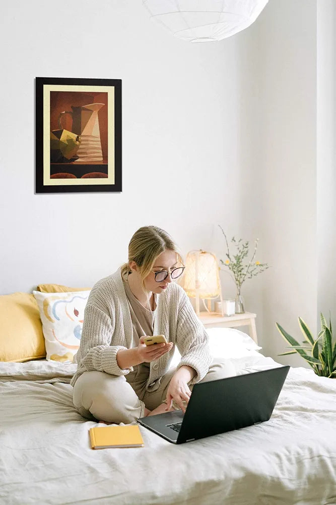 ArtX Paper Premium Abstract Kitchen Wall Art Painting, Multicolor, Abstract, 18X24 in, Set of 1