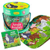 The Book Tree Jungle Animals Puzzle Box for Kids 35 Jigsaw Puzzle Pieces Educational Toy