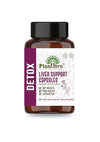 Plant Bro Liver Support Capsules - 60 Capsules | 650 Mg | Helps in Supporting Gut Health, Skin Health & Body Detoxing