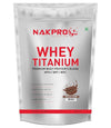 Nakpro Titanium Tri Blend Whey Protein Chocolate Flavour - 1000 gms
