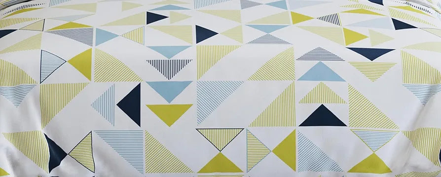 THE HOME STYLE Cotton Feel Glace Cotton Elastic Fitted All Around Printed Full Length Single Bed Bedsheet With 1 Pillow Cover 300 TC  multicolor