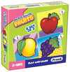 Frank Fruits A Set of 3 Jigsaw Puzzle for Kids Above Educational for Focus and Memory - 10209