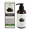 Sage Apothecary Activated Charcoal & Tea Tree Shower Body Wash - 200 ml