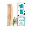 Vega Neem Hair Combs for Women & Men | Reduce Hairfall | Frizz Control & Shine | Suited for All Hair Types