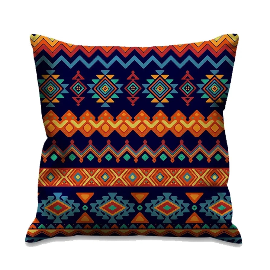 AEROHAVEN™ Set of 5 Decorative Hand Made Jute Throw/Pillow Cushion Covers - 