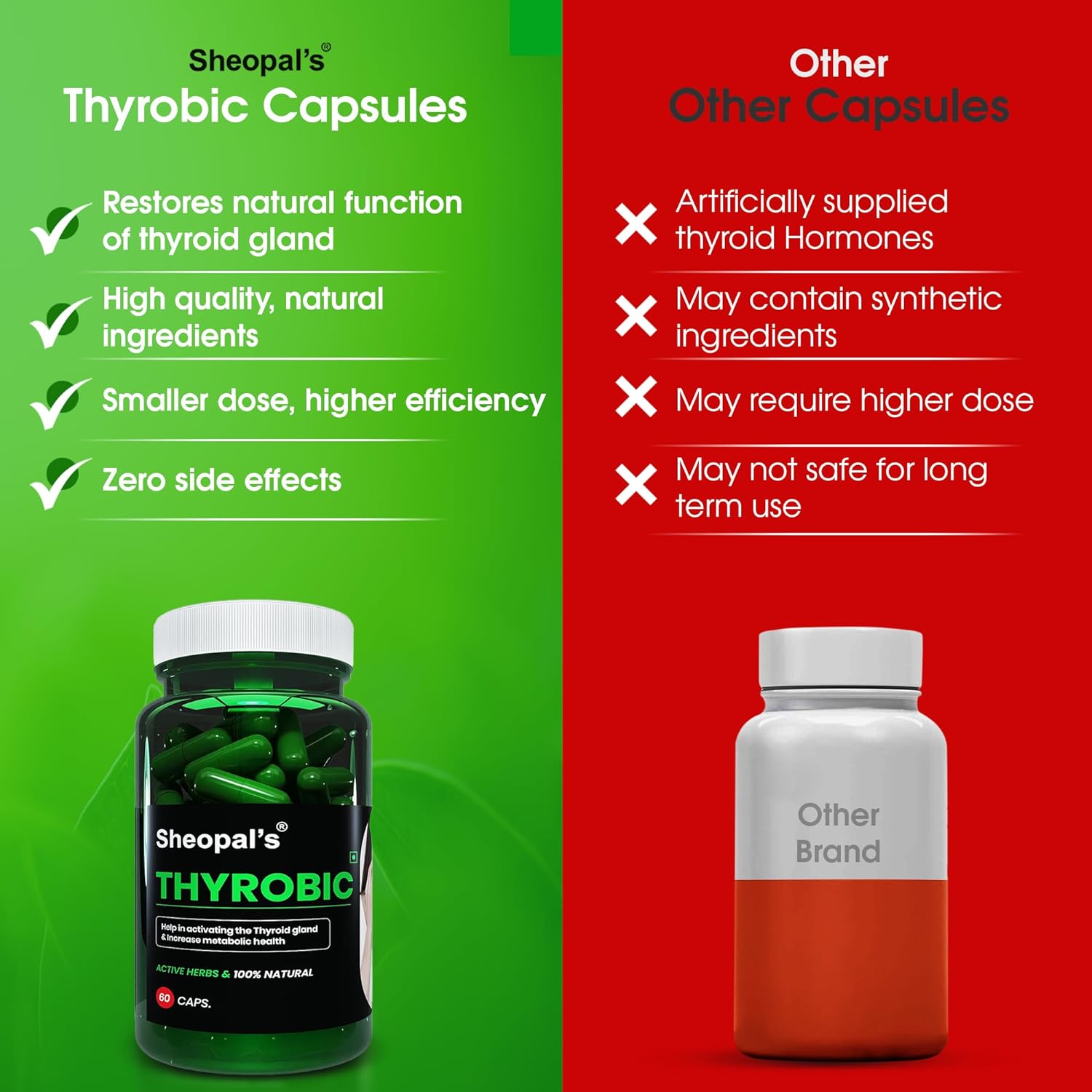Sheopal Sheopal's Metabolic Wellness Herbal Capsules - 60 caps - Swadesii