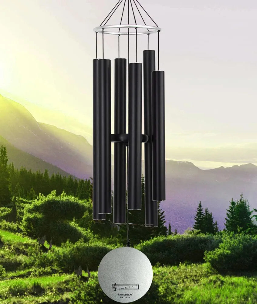Paradigm Pictures 30.5 inch Big Wind Chimes for Home Balcony Positive Energy- Positive Energy Items  