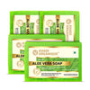 Khadi Organique Natural Herbal Aloevera Soap - 125 gms (Pack of 4)