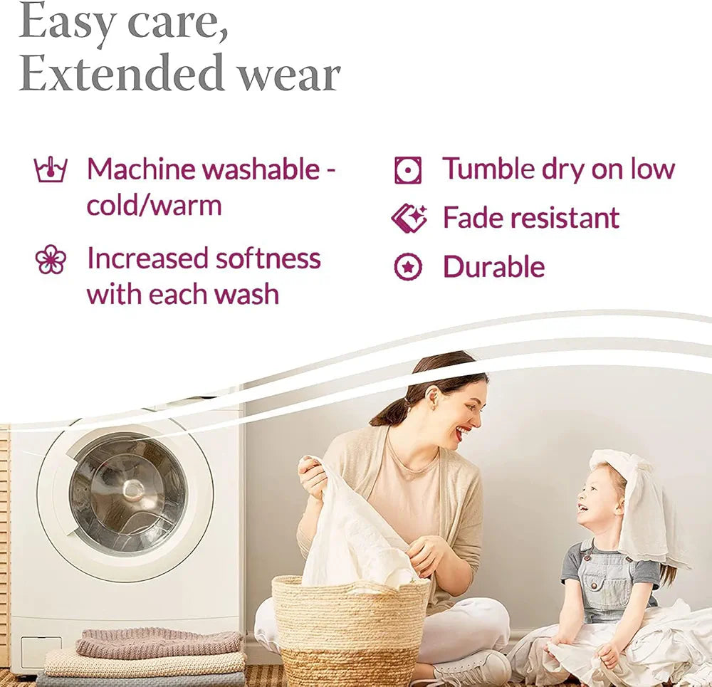 Trance Home Linen Zippered 100% Cotton 200 TC Satin Stripe Queen Duvet Cover Quilt Cover Razai Comforter Cover with 2 Pillow Covers 