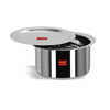 Sumeet Stainless Steel Induction Bottom Cookware with Lid Size No.14 (2.8 Ltr)