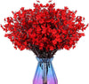 Artificial Baby Breath Gypsophila Flowers Bunches for Vase Pot Silk Pack of 5