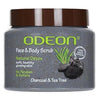 Odeon Charcoal & Tea Tree Oil Body Scrub - 300 ml