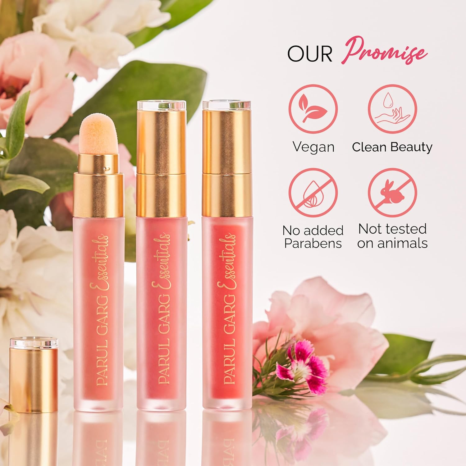 Parul Garg Beauty Velvet Rose Liquid Blush Lightweight, Blendable & Hy ...