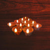 Occasion Water Sensor Diya Set Water Sensor LED Diyas - 12 Pcs