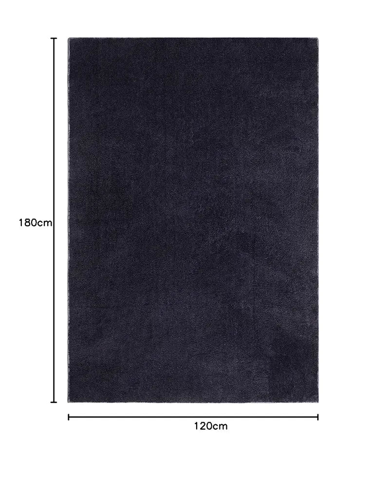 Saral Home Neon Shaggy Yarn Anti-Skid Carpet for Living Room 
