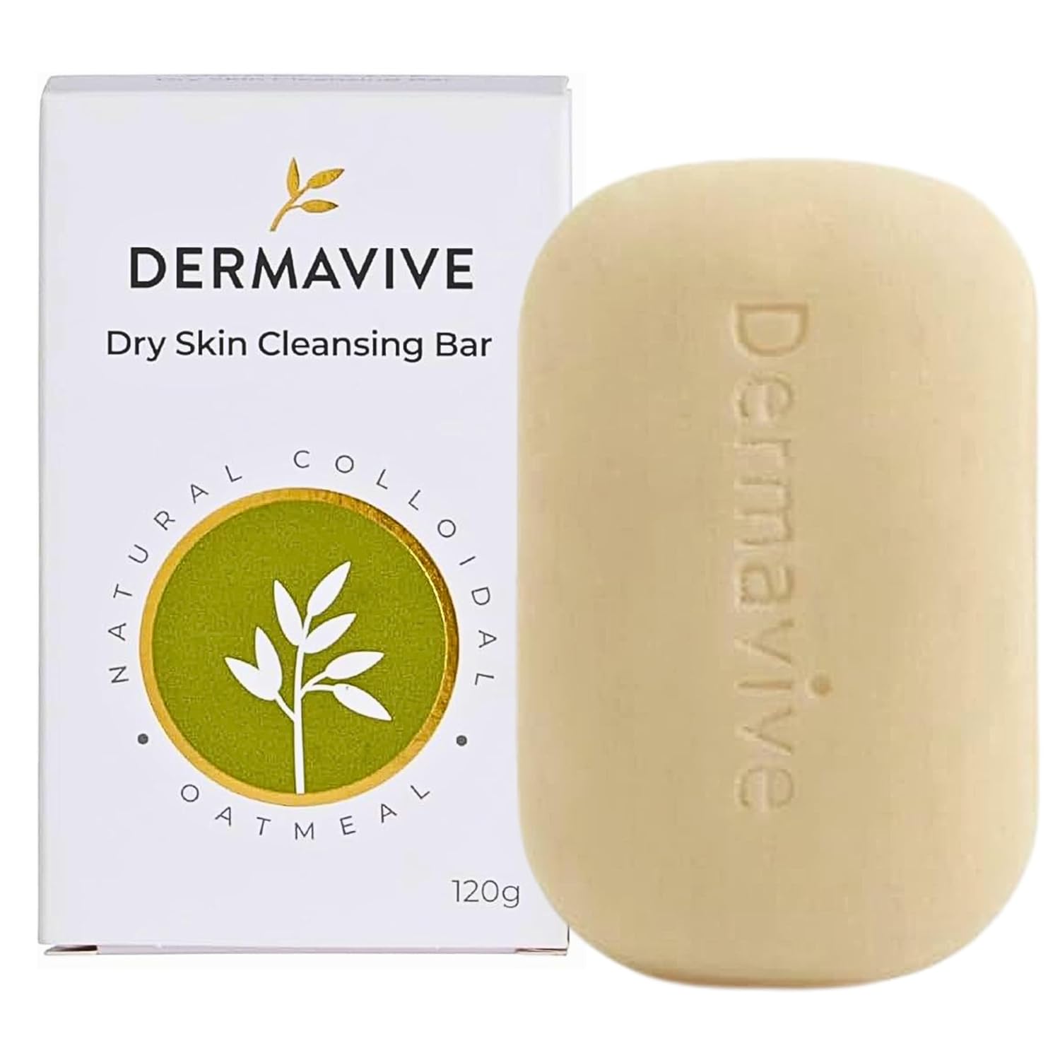 Dermavive Dry Skin Cleansing Bar 120g