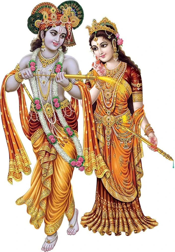 Rangoli Large Wall Sticker Vinyl Multicolor JUST Peel & Stick Size 50 or 60 cm Pack of 1