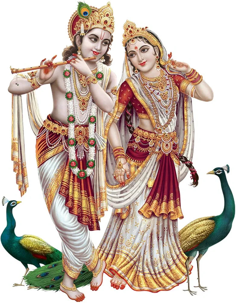 Rangoli White Glossy Vinyl Wall Sticker Premium Self-Adhesive Waterproof Decorative Wall Decal for Bedroom, Living Room, Office & Home Decoration Easy to Apply. Parent-5, Design-9