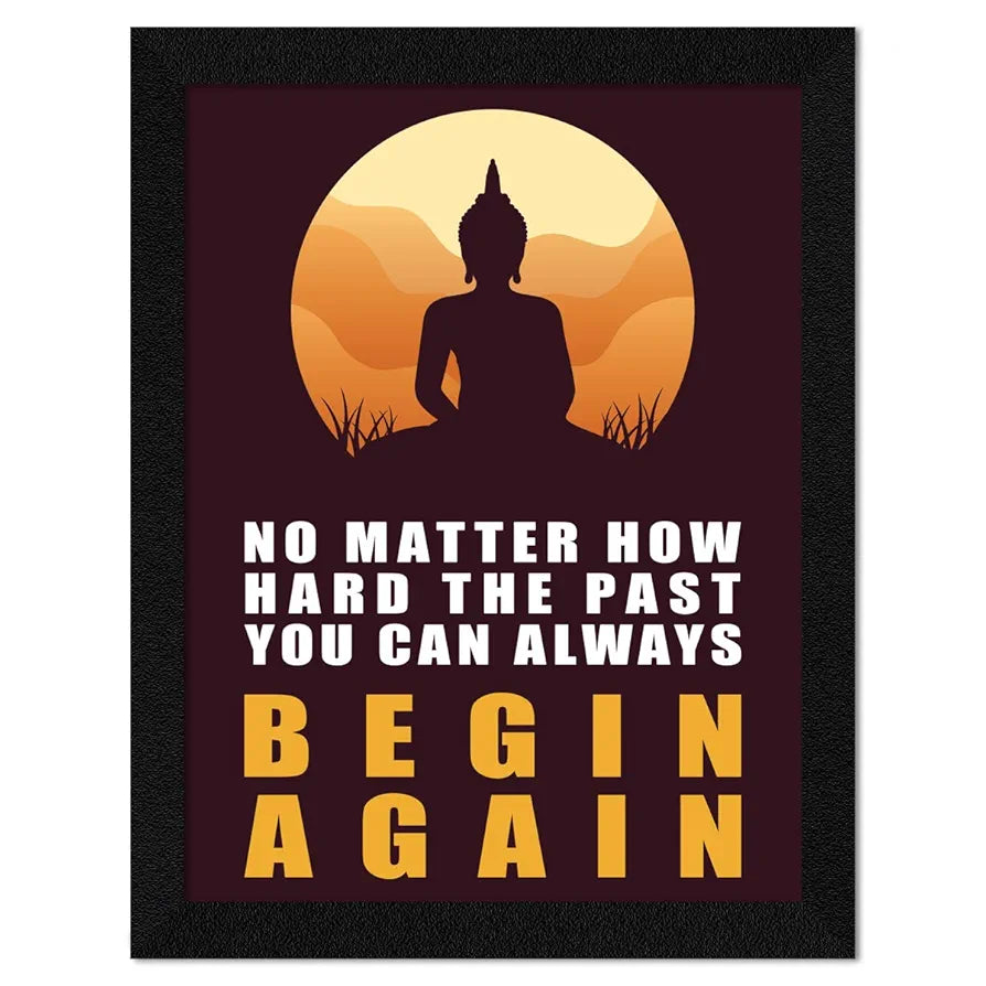 ArtX Paper Inspirational Quote Wall Art Painting, Multicolor, Motivational, 10X13 in, Set of 1