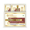 Khadi Organique Natural Herbal Sandalwood Soap - 125 gms (pack of 3)