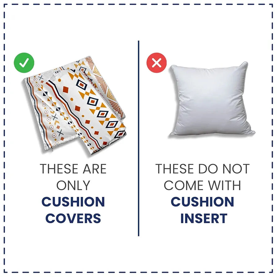 Urban Space Decorative Velvet Gold Foil Heart Cushion Cover Set of 2, 16 inch x 16 inch Cushion Covers for Sofa, Bedroom, Living Room 