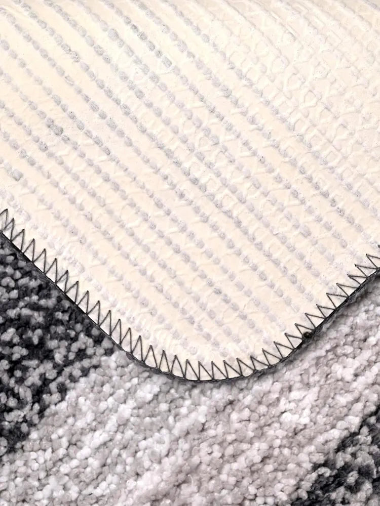 Status Contract Anti Slip Microfiber Mat for Bathroom| Machine Washable Bathroom Anti Skid Mats for Bathing Area & Shower |Black 