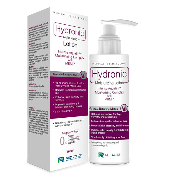 Regaliz Hydronic Moisturizing Lotion - 200 ml - Swadesii