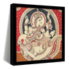 ArtX Saraswati Devi Big Canvas Painting For Living Room With Frame Square