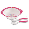 Cello Kidzbee Cereal Bowl Pink Parade Melamine Bowl Set for Kids | Set Of 3