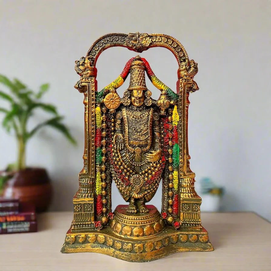 ALILA Marble Finish Murti Idol Statue Sculpture Spiritual Hindu God | Decorative Idols - Home Mandir Temple Office Pooja Room Decor 