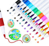 Hobby India Colourful Waterproof Acrylic Pen 12 Shades | Paint Pen Marker Set Fine Dry Tip Acrylic Markers