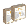 Naturalis Handmade Soap with Natural Lemon Essential Oil - 110 gms Each (Pack of 2)
