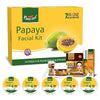 Bee One Complete 5 step Papaya Facial Kit for Radiance & Youthful Glow - 312 gms
