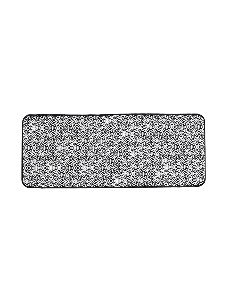 Saral Home Fleur Designer Soft Cotton Durable & Washable Multipurpose Runner for Home/Kitchen/Living Area/Lobby/Office with Anti Skid Backing 