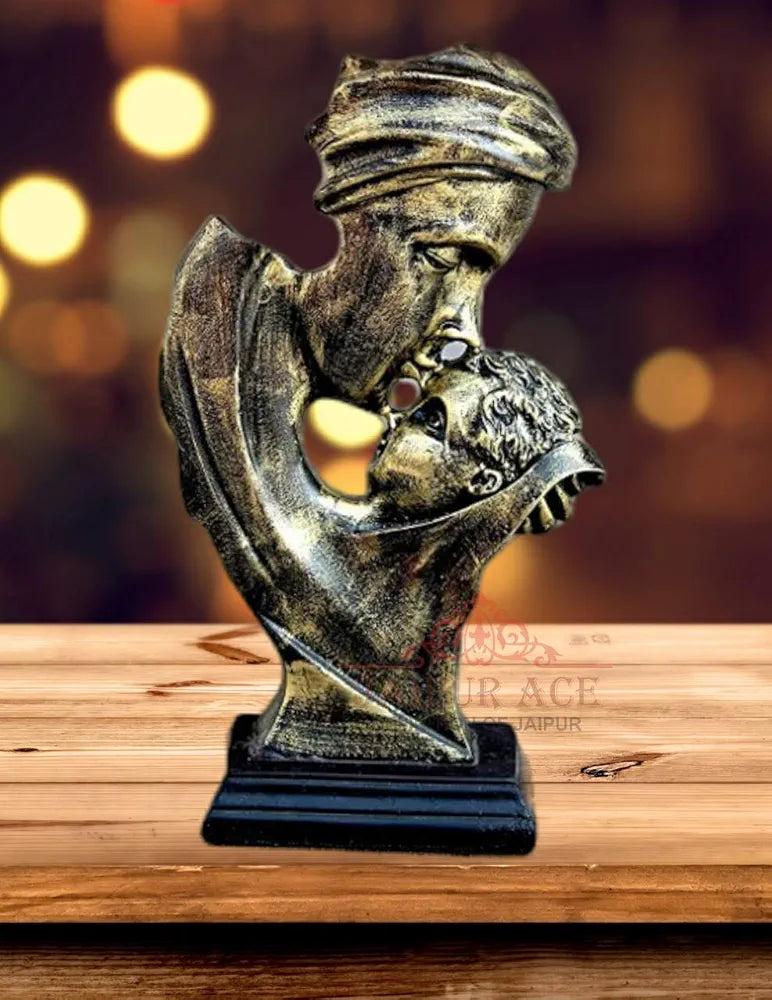 JAIPUR ACE Mother with Baby Statue Sculptures Showpieces Mother Love Creative Abstract Design Art Figurine for Home Living Room Decorative Display 