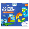 Skillmatics Animal Alphabet Puzzle 52 Piece Jigsaw Puzzle for Toddlers