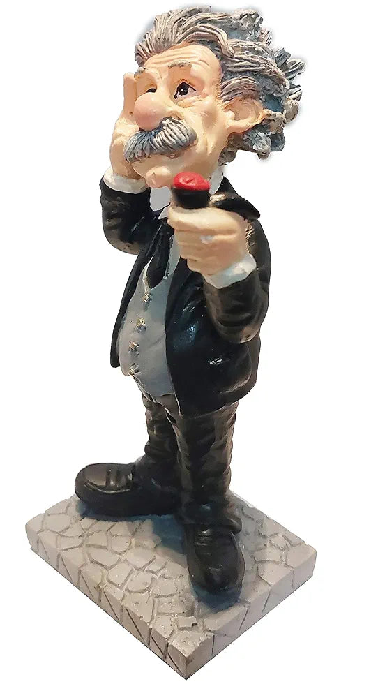 PARADIGM PICTURES Einstein Figurine for Car Dashboard Accessories/Office Desk Decor/Decor Gift Items