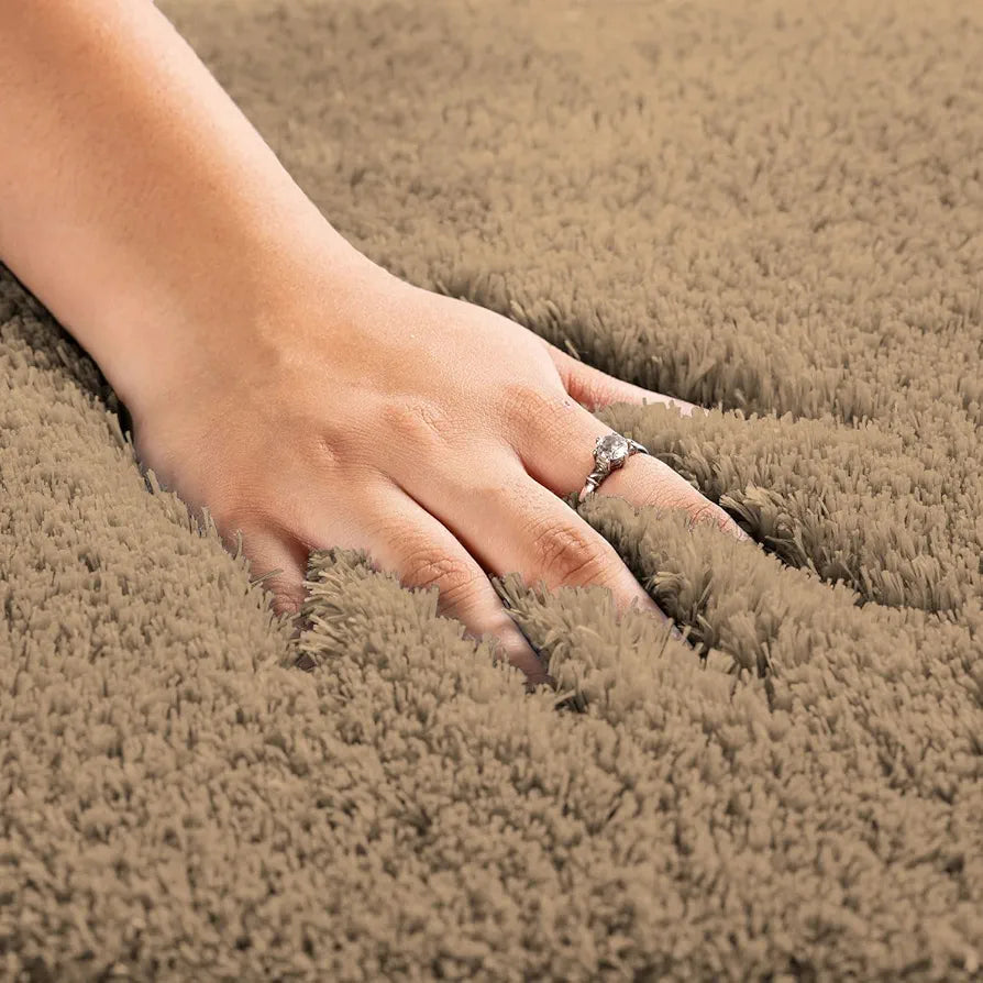 LUXE HOME INTERNATIONAL Carpet Super Soft Anti Slip Vegas Rectangular Rugs For Bedroom,Livingroom