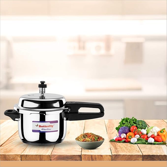 Butterfly Blueline Butterfly Pressure Cooker Steel Butterfly Blue - Main Image
