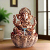 Alila Lord Ganesha Copper Ganesh Ji Water Fall Fountain for Home Living Room 21 inches 53cm