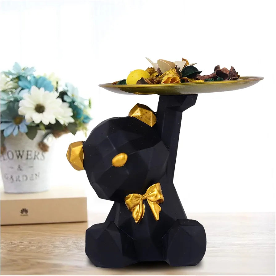 zart Resin Cool Dog Showpiece For Home Shelves Decor Item, Home Kitchen Decor, Office Decor Item , Pack of 1