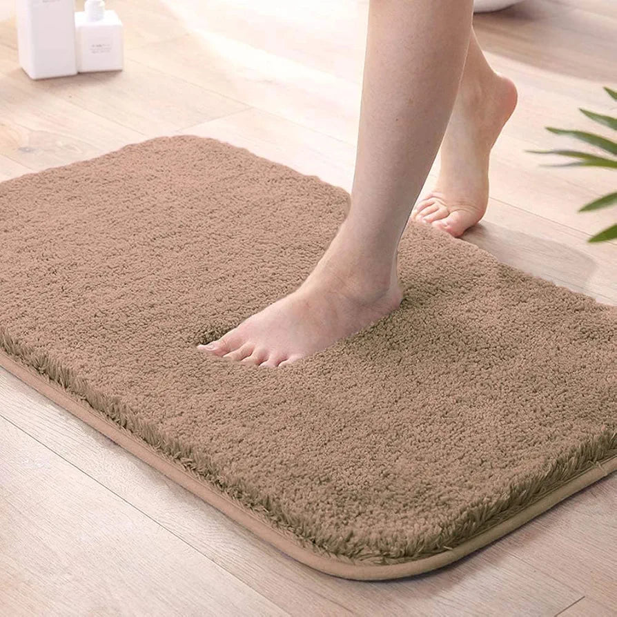 Luxe Home Bath Mat Super Soft Non Slip Vegas Mats for Bathroom, Kitchen, Bedroom, and Door  Pack of 1
