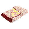 Cloth Fusion Reversible Dohar Double Bed Soft Cotton Blend AC Blanket for Summer Multicolor