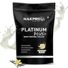 Nakpro Platinum Plus+ Whey Protein Isolate Vanilla Flavour - 1000 gms